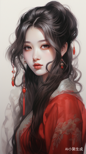 20岁未婚少女的画像