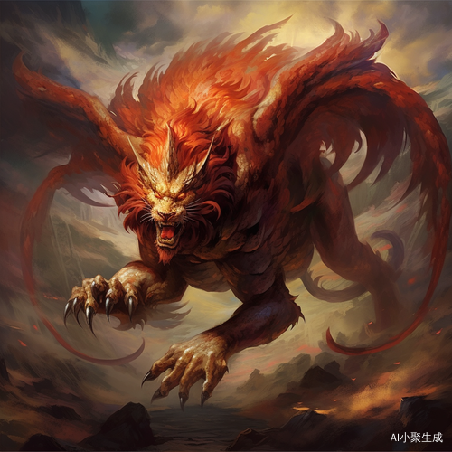 《山海经》神兽精细纹理展示