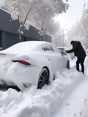 超真实超高清的白雪世界