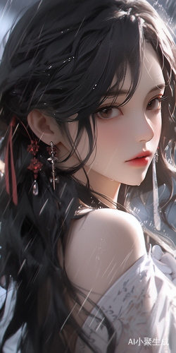 Stunning Detailed Anime Portrait in Guweiz Style