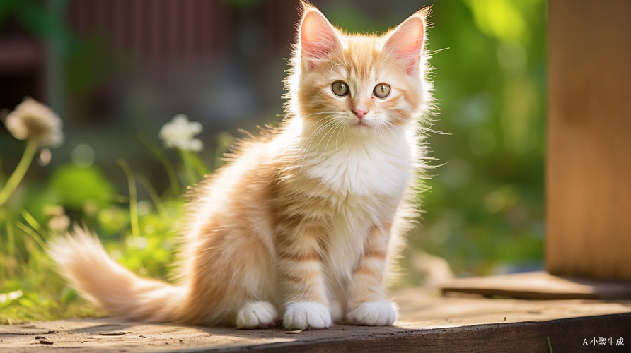 优雅柔软的奶茶猫展现个性魅力