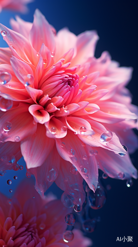 Loyalty and Purity: The Pink Transparent Flower in 8K HD AR 9:16