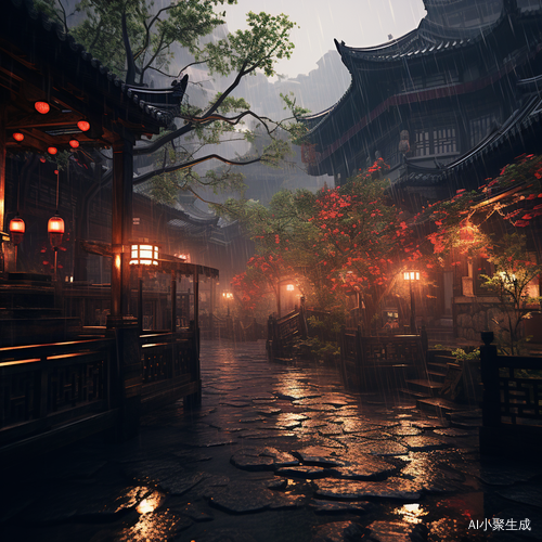 倾盆大雨