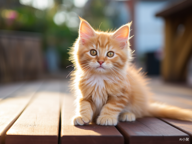 优雅可爱的奶茶色猫