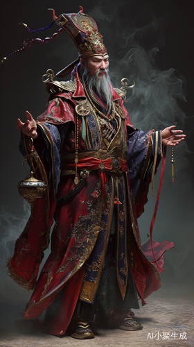 暗黑风格巫师道士