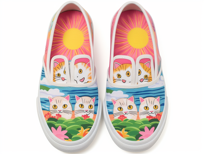 Cute Cat Socks in Tomokazu Matsuyama Style