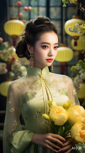 中国美少女：最佳画质，超高分辨率，大师作品