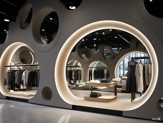 Modern and Unique Clothing Store Design