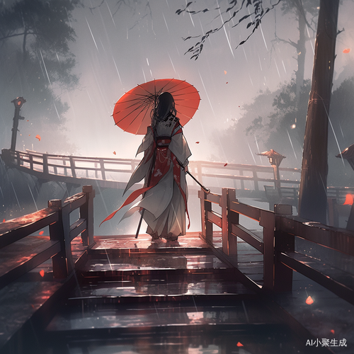 雨中相逢