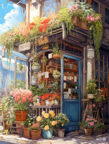 Bianping Flower Shop: The Ultimate Masterpiece of High-Quality Ultra-Detailed 8K Wallpapers