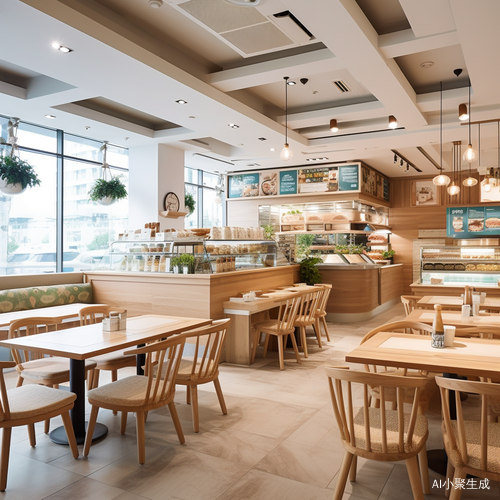 现代简约风格的卤味加盟店，明亮宽敞独特舒适室内设计