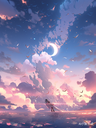 散落月光穿云