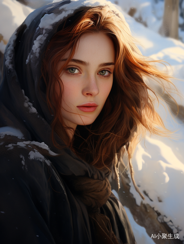 Realistic Portraits of Ice and Snow in Enveloping Forests: Harry Potter Wizards and Magical Beams of Light
