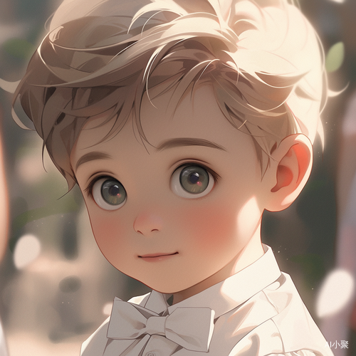 A Sweet and Dreamy Little Boy