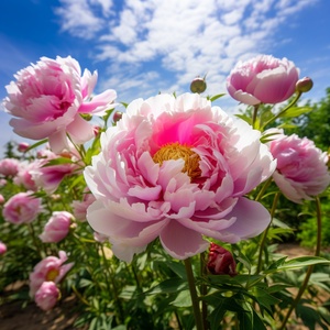 Rich flowers, Hongyun, the national flower peony master real class shooting, all of which have high definition picture quality. Super wide Angle and various details, sparkling, crystal clear. Hd, best quality, Ultra HD quality, depth of field