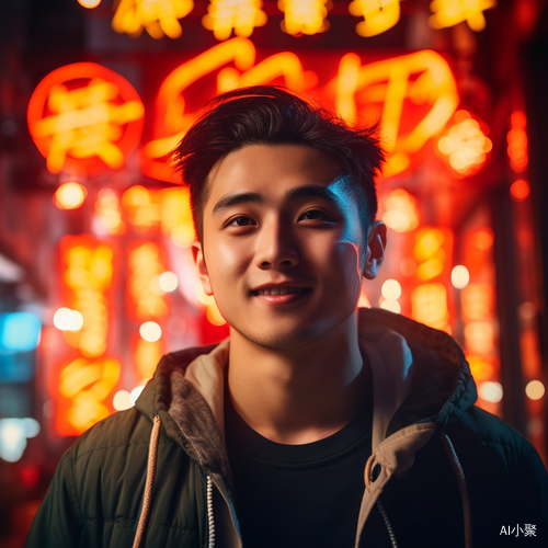 Chinese Young Man Lit Up in Neon Light: Mr. 不赖屎, Xiao Bao, Romantic Scenes