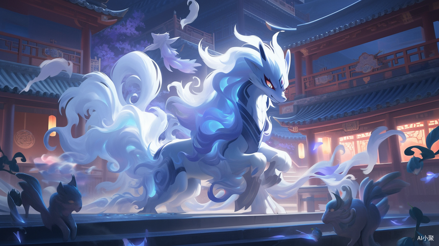 League of Legends Digital Art Kindred Pony Game Concept