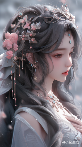 Exquisite Dollcore Anime Beauty by Eric Garland Art