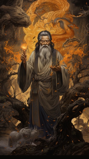 Chinese Myth of Fu Shen