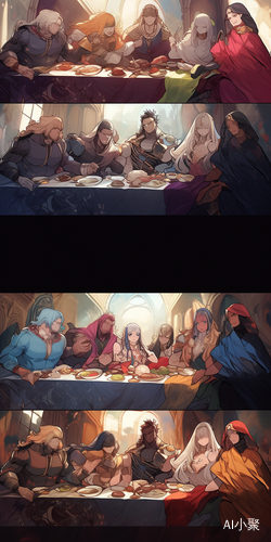 Da Vinci vs DC: The Last Supper in 16:9 format