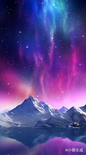 Ethereal Aurora: Virtual Starlight Twinkling in the Sky