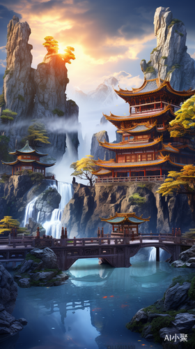 Chinese Gods: High Mountains, Flowing Water, and 3D Xianxia