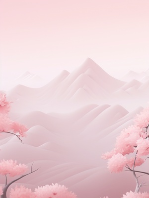 Matte Texture with Light Pink Gradient Background