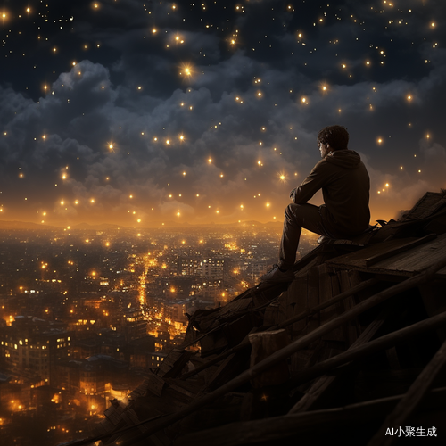疲乏蚂蚁下的夜空