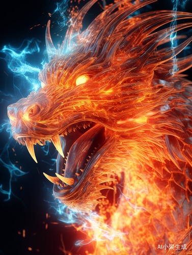 Particle-based Cinematic Visualization: Chinese Dragon Dissolving and Disappearing