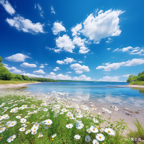 阳光下的夏日美景