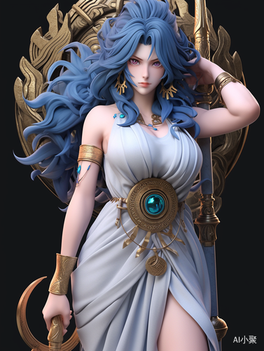 Ultra High Definition Cartoon Picture with Highly Detailed Iconic Character Design - Hestia Niji