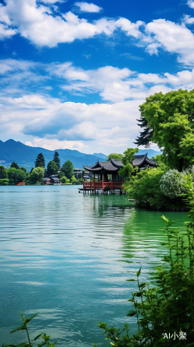 6月西湖风景真实摄影风格4K高清