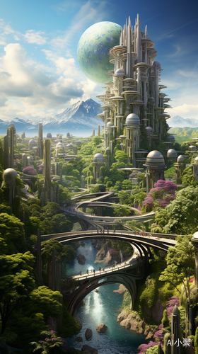 A Vibrant City of Healing and Futuristic Beauty