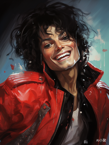 Humorous and Quirky Portrait of Michael Jackson