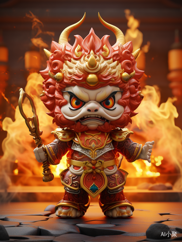 8k Super Details: God of Wealth Dragon Blind Box Toys