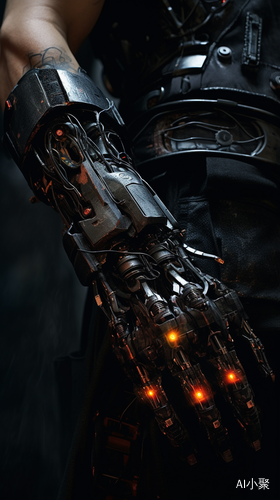 Reimagined with Cybernetic Arm: Heavy Metal Magazine Sci-Fi Art Style