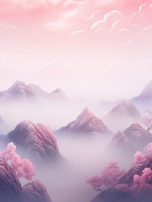 Matte texture with post background and light pink gradient