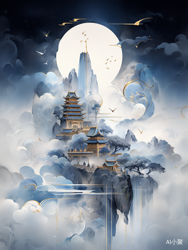 Visualizing the Majestic Beauty of Chinese Landscape Paintings in 3D