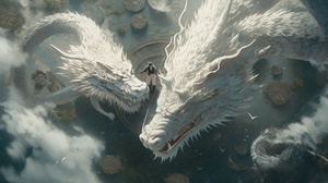 Epic Chinese Dragon Ride: Hyper-Realistic Film Lighting and Magnificent Perspectives