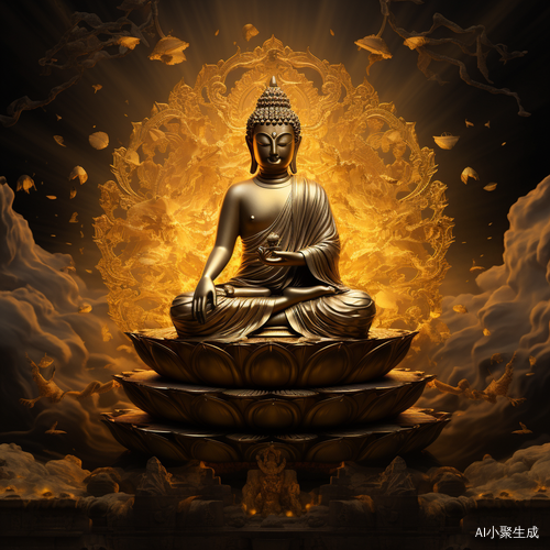 金光闪闪的如来佛祖
