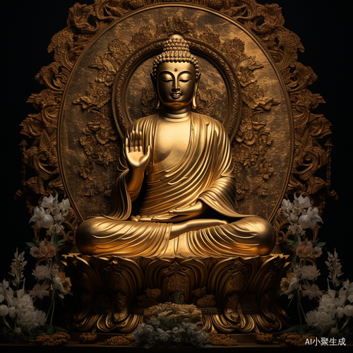 金光闪闪的如来佛祖