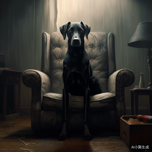 坐着的狗