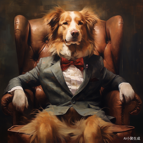 狗坐着