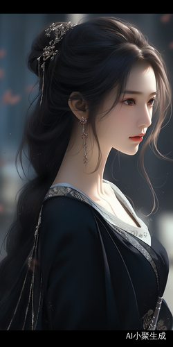 美丽周芷若：绽放的莲花下凡