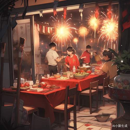 过新年，家家户户门上倒着写红色福字