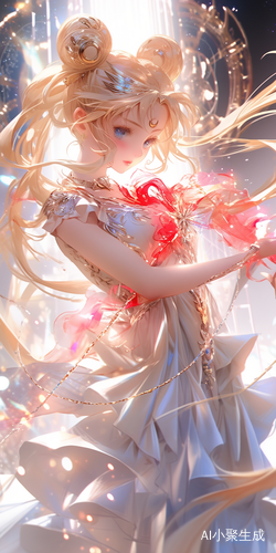 Stunning Cosmic Portraits of Tsukino Usagi from Sailor Moon