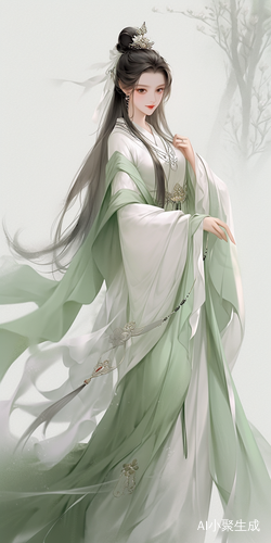 倾城绝色，古代仙子降临