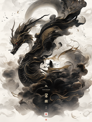 Chinese Dragons: Washpainting, Endurance Art, and Dunhuang Influence