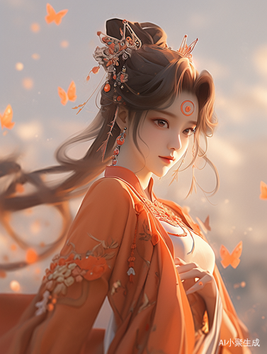 中国风仙女，古风仙界，美艳动人的3D动漫