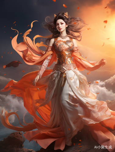 中国风侠女，古风仙剑女主
